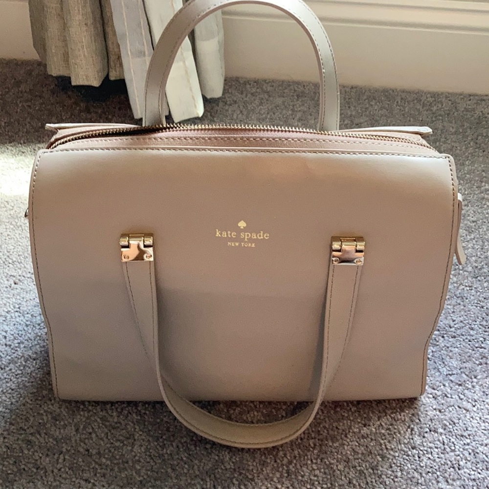 Kate spade leather handbag - cream